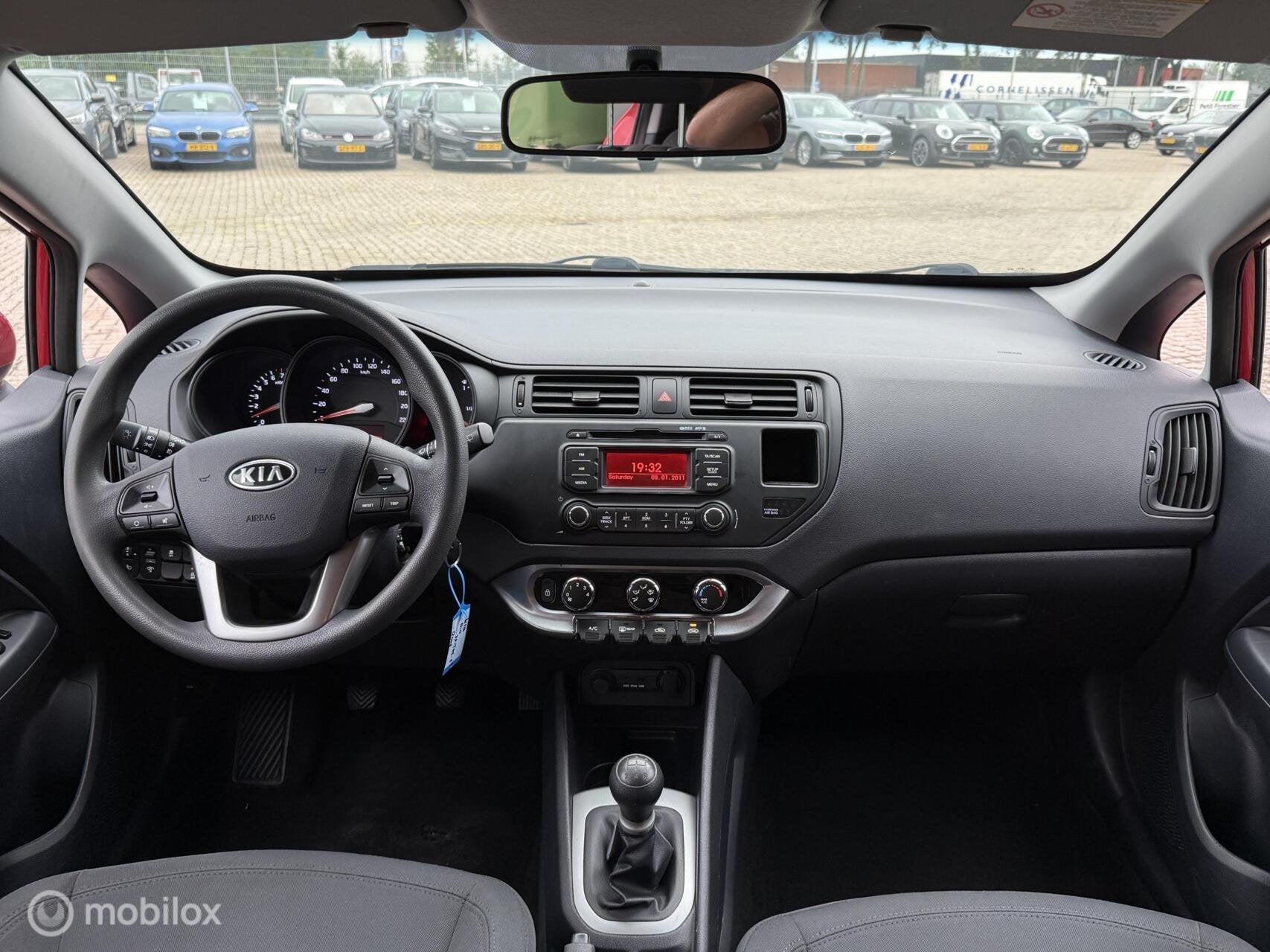 Kia Rio 1.2 CVVT Comfort Pack AIRCO | APK, Auto's, Euro 5, 4 cilinders, Origineel Nederlands, Bedrijf