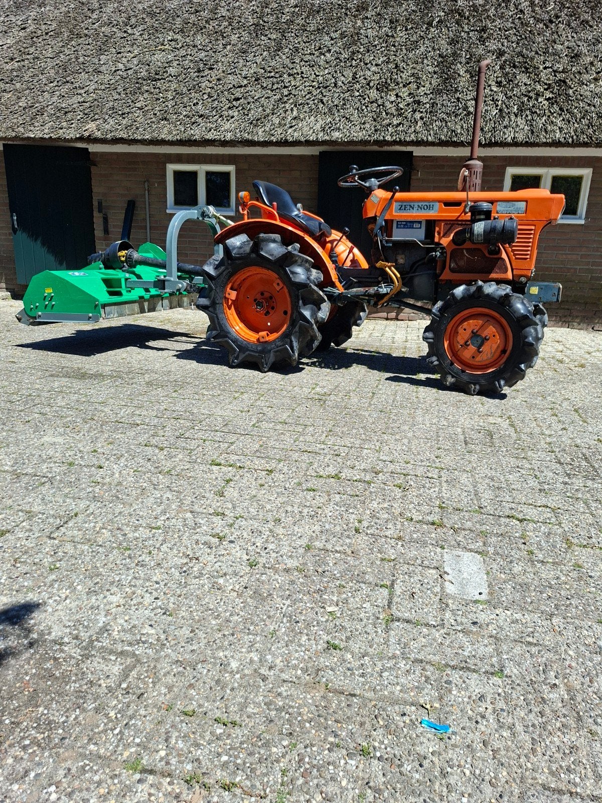 kubota b7001 mini trekker kenteken Klepelmaaier, Ophalen, Gebruikt, Overige merken
