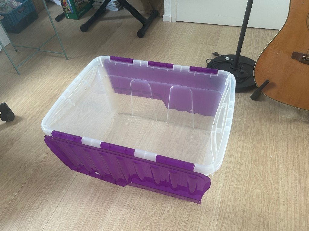 Opbergbox, Huis en Inrichting, Woonaccessoires | Kisten, Ophalen, 50 tot 100 cm, Zo goed als nieuw, Minder dan 50 cm
