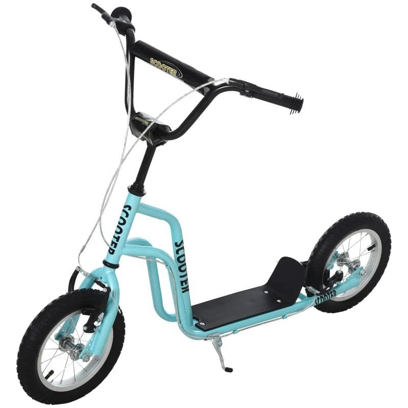 Autopet step Kinderstep met Luchtbanden en Handrem - Blauw, Ophalen of Verzenden, Nieuw, Gewone step