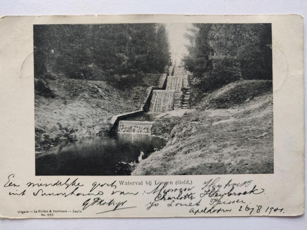 X2032 Loenen 1901, Ophalen of Verzenden, Voor 1920, Noord-Holland