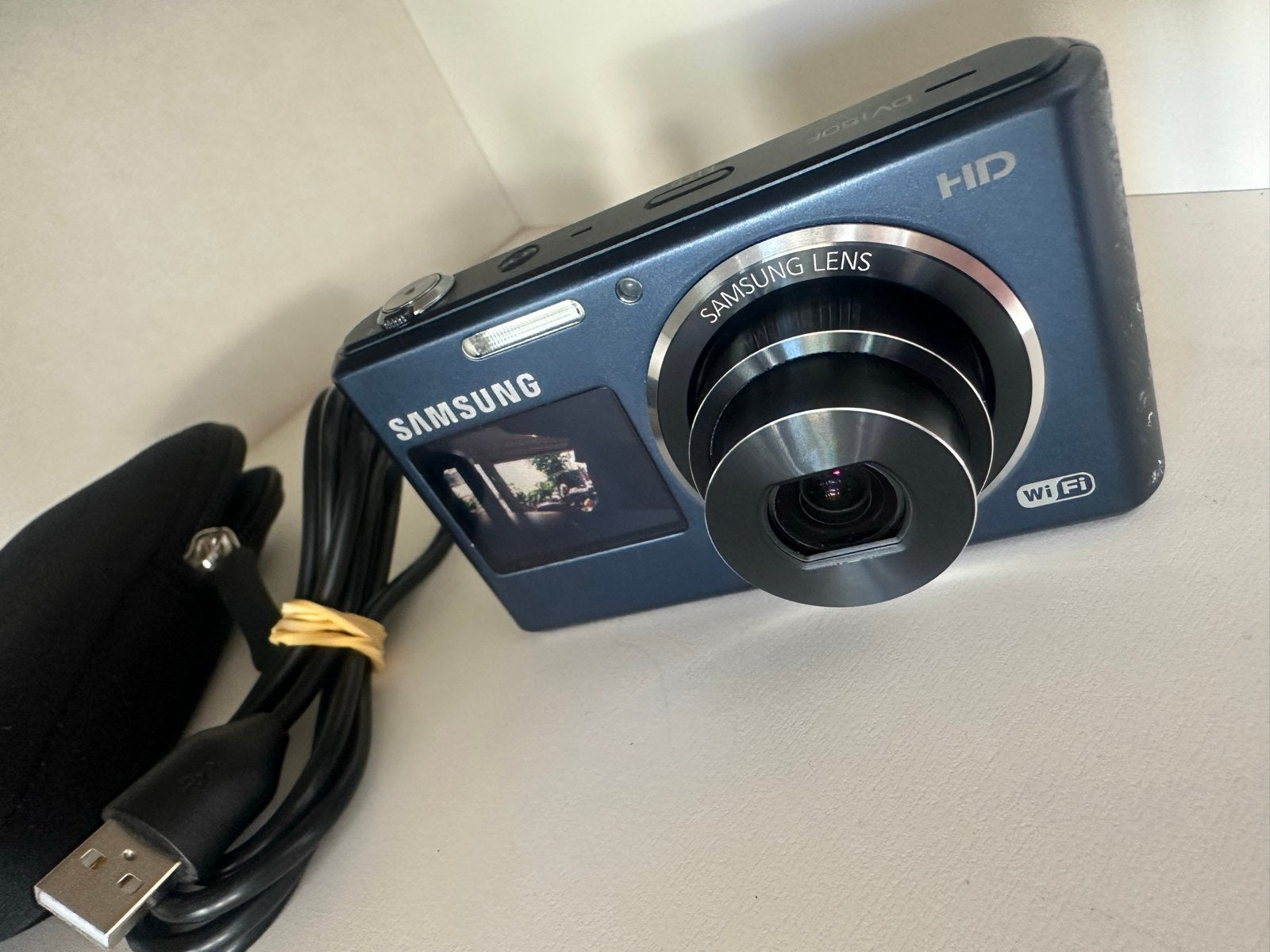 Samsung Compactcamera met WiFi en HD Video, Audio, Tv en Foto, Gebruikt, Ophalen of Verzenden, Compactcamera, 4 t/m 7 keer