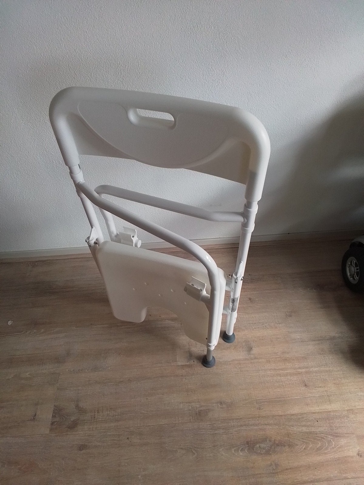 Douche stoel, Ophalen