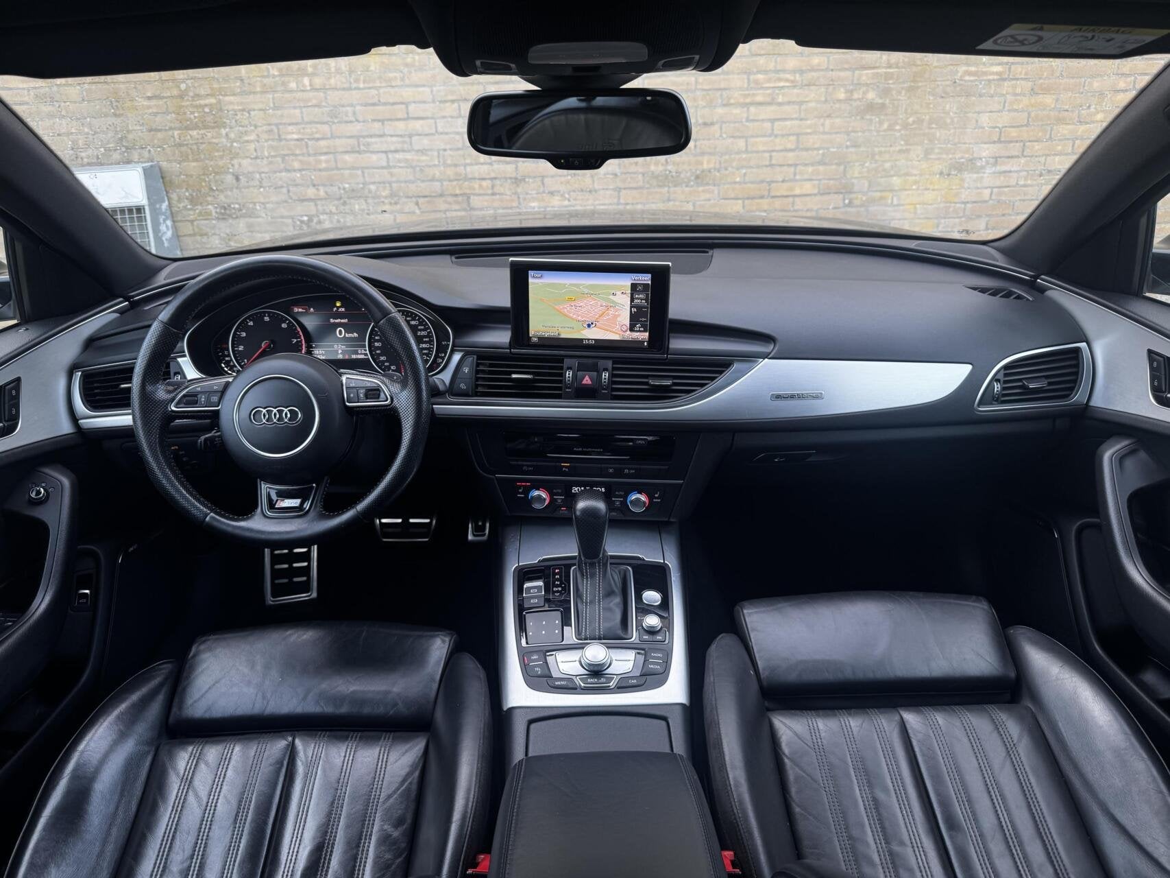 Audi A6 Limousine 3.0TFSI quattro S-Line|334PK|Pano|Bose|ACC, Auto's, Automaat, Gebruikt, 2995 cc, Bruin