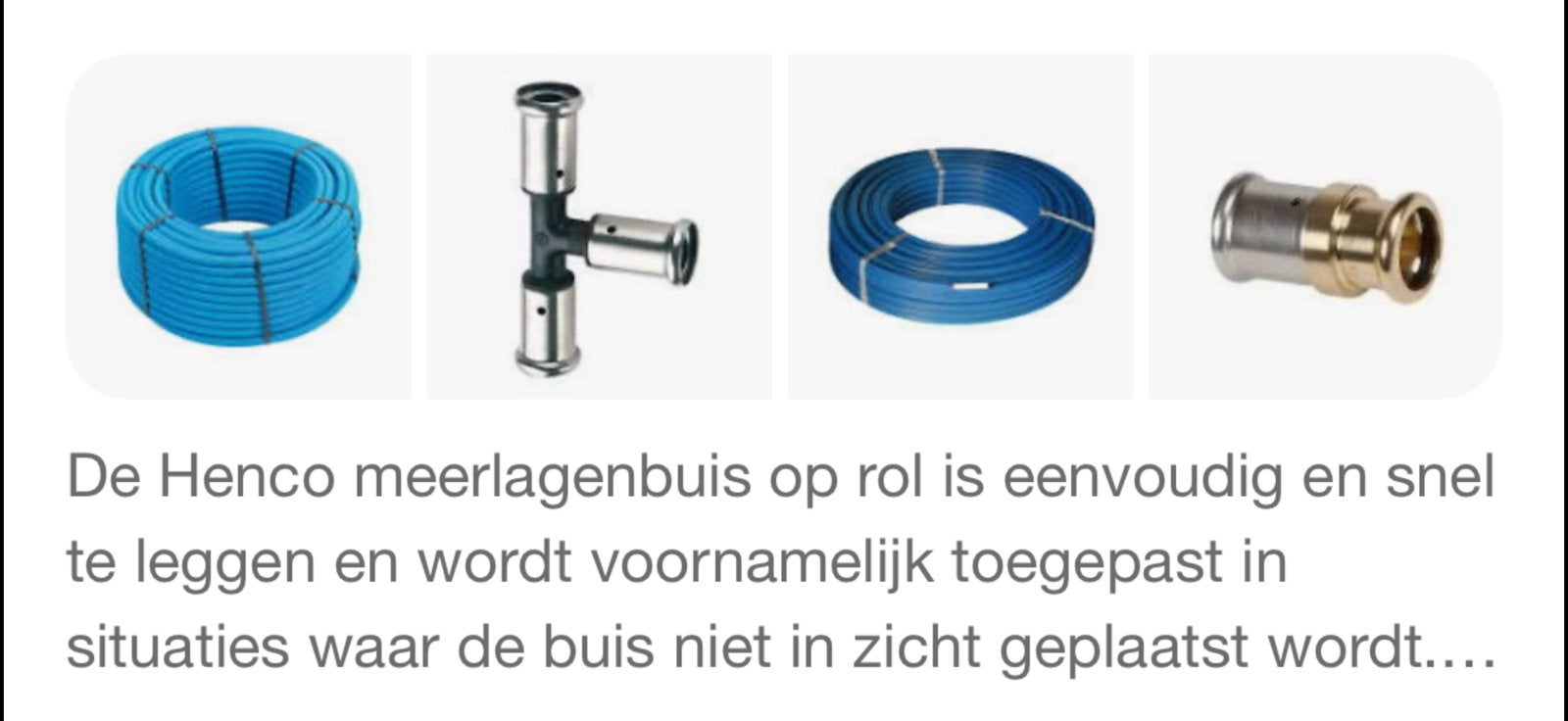 Gevraagd henco koppeling en slangen 16/20/26, Minder dan 30 cm, Overige typen, Minder dan 60 cm, Ophalen of Verzenden
