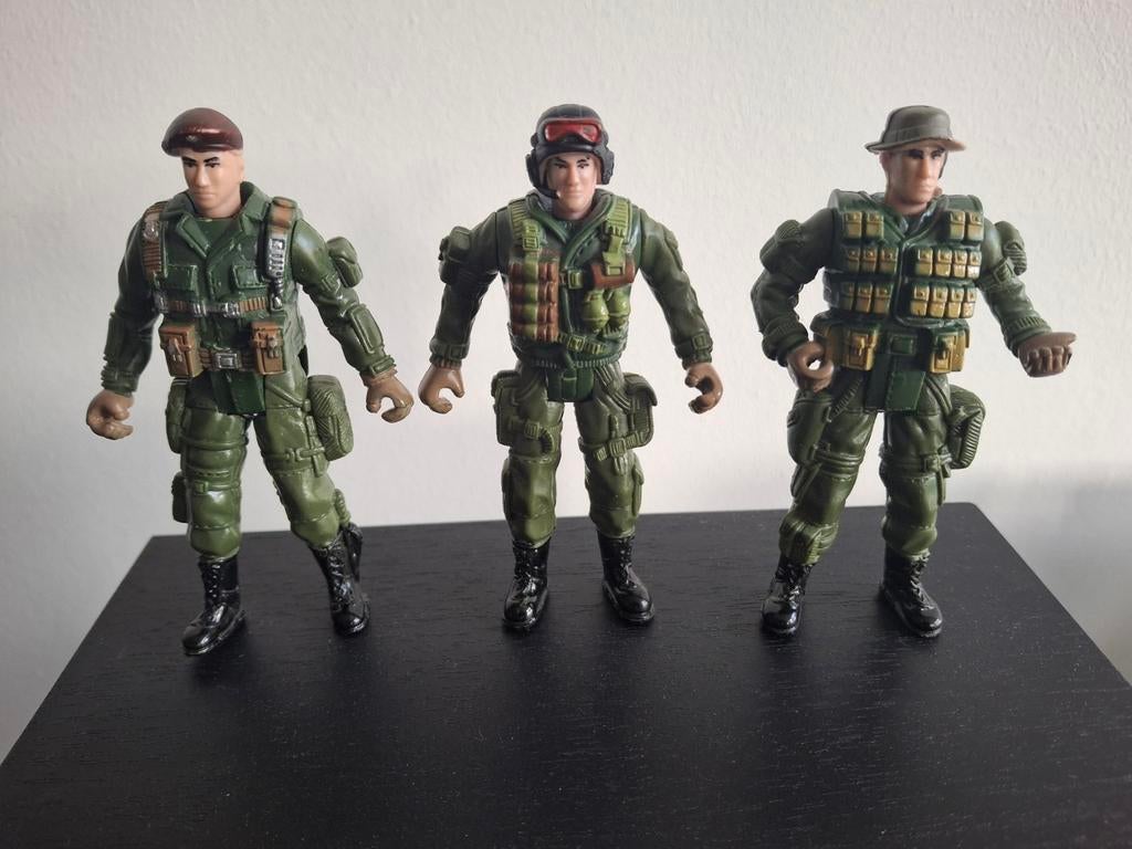 3 Chap Mei figuren, Ophalen of Verzenden, Gebruikt