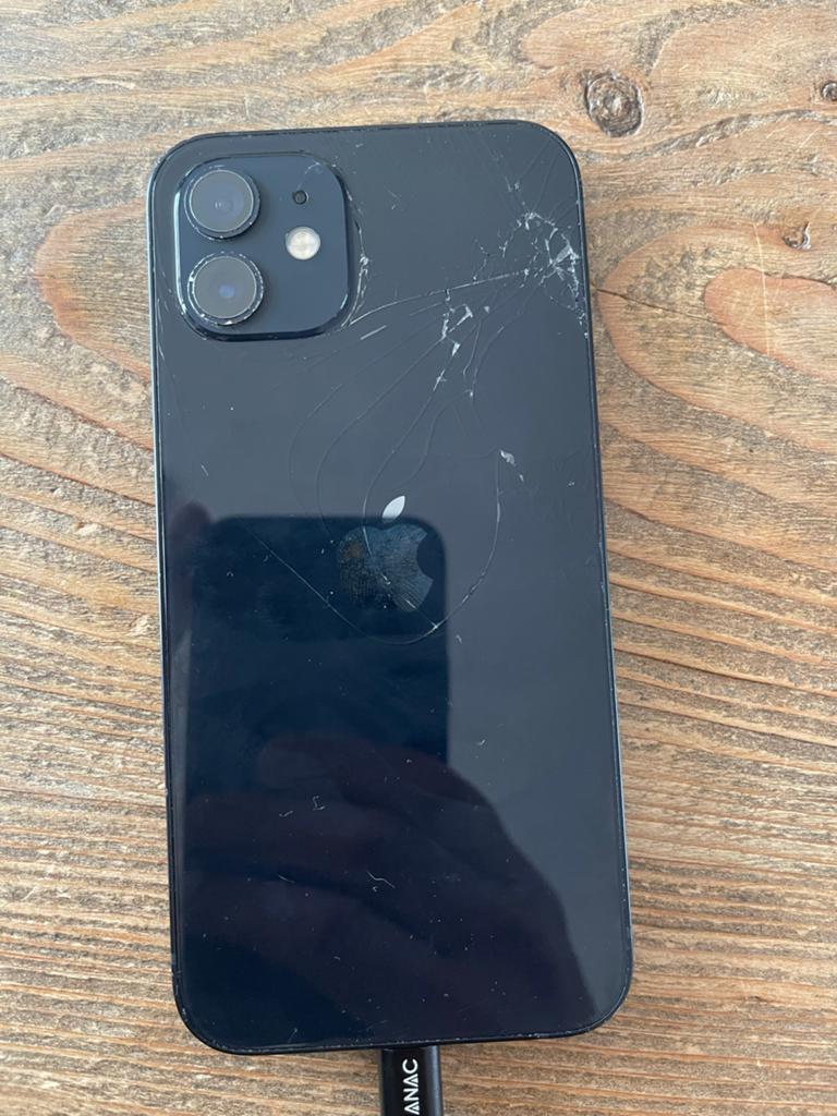 iPhone 12 - Zwart - 128GB - Batterij 75%, 75 %, Zwart, Ophalen of Verzenden, IPhone 12