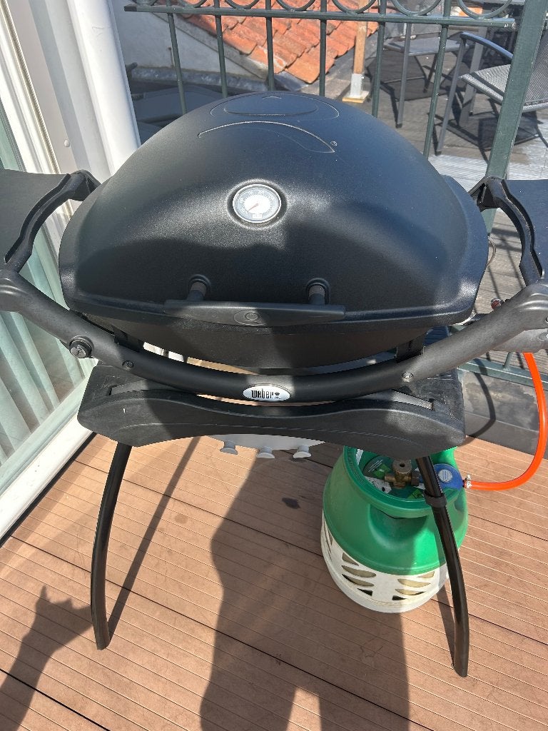 Weber gas BBQ, Ophalen of Verzenden, Gebruikt