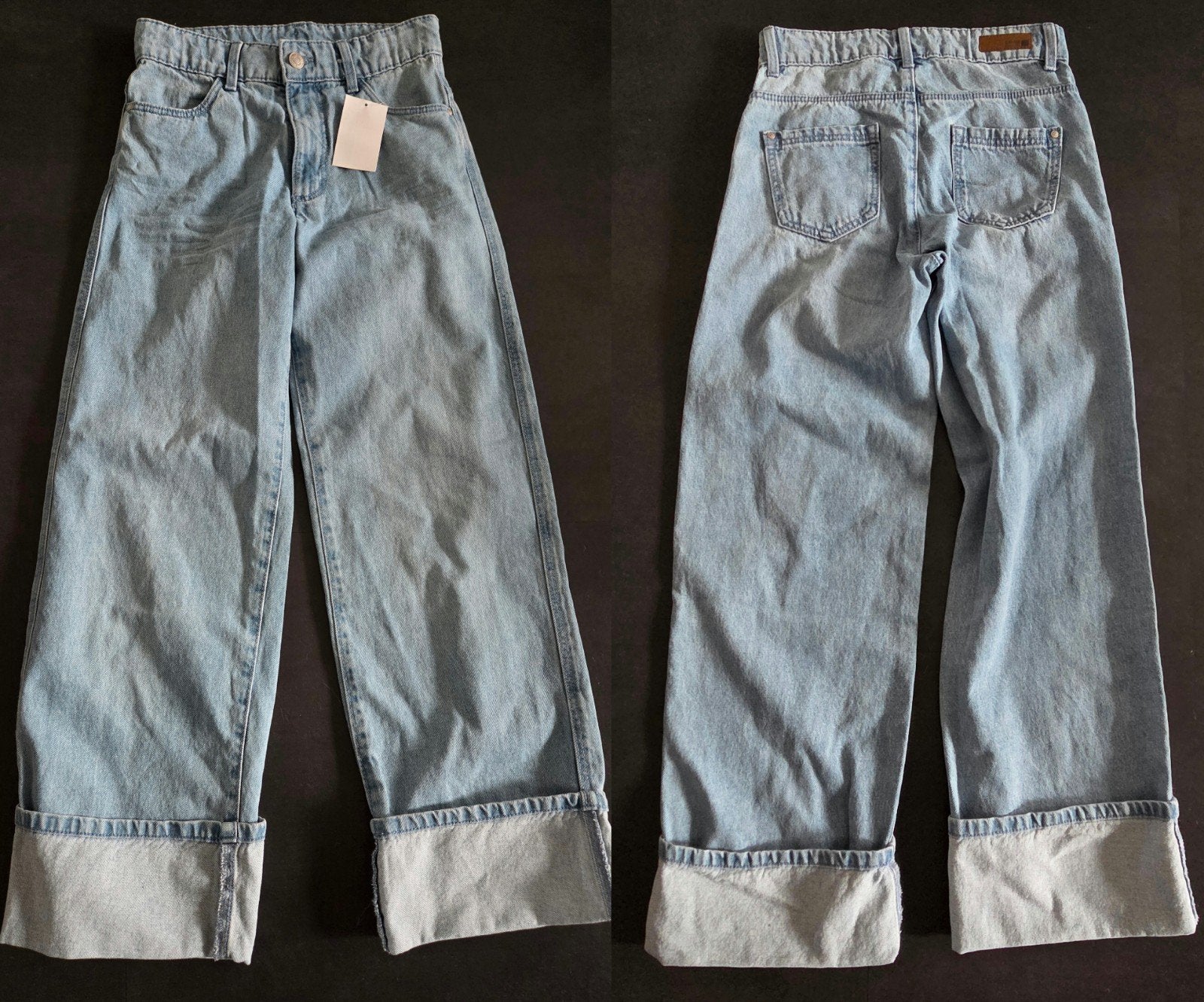 Nieuwe Hema wide leg spijkerbroek voor meisjes maat 146, Kinderen en Baby's, Broek, Meisje, Nieuw, Ophalen of Verzenden