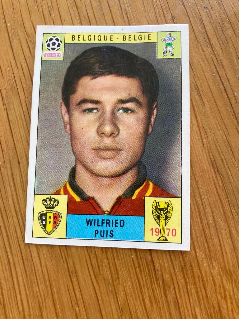 voetbalplaatje Mexico70, Verzamelen, Sportartikelen en Voetbal, Ophalen of Verzenden, Zo goed als nieuw, Buitenlandse clubs, Poster, Plaatje of Sticker