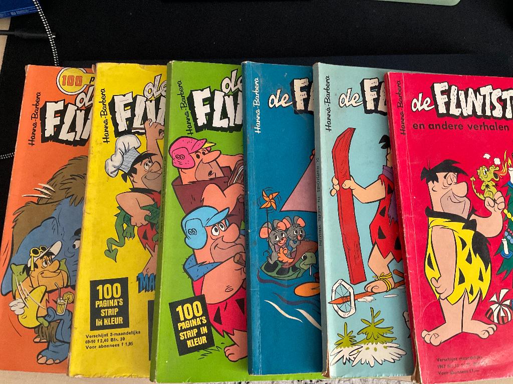De flintstones, Ophalen of Verzenden, Overige figuren, Gebruikt, Boek of Spel