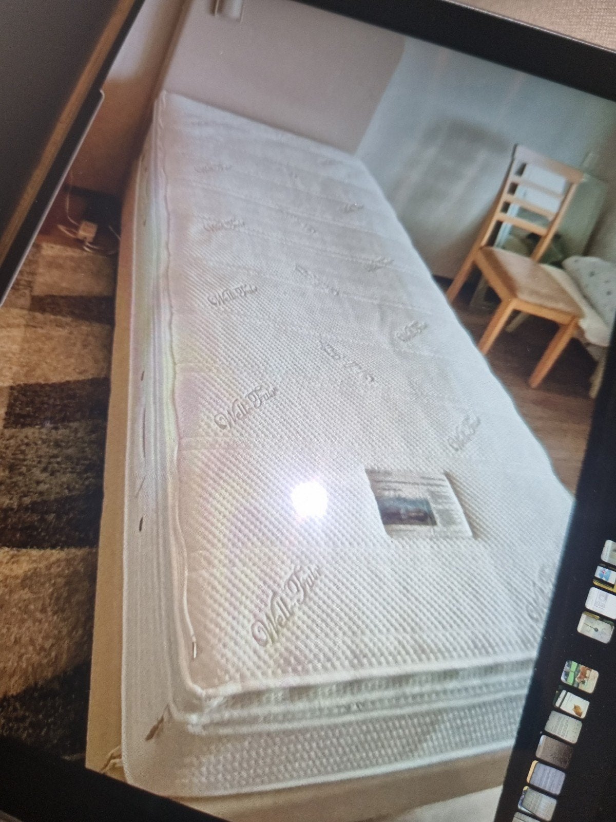 Wellfair verstelbaar bed met afstandsbediening, Ophalen, Gebruikt