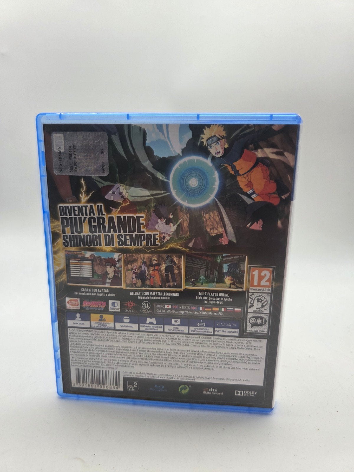 Naruto to Boruto: Shinobi Striker PS4, Online, Support@bandainamcoent.eu, Ophalen of Verzenden, Zo goed als nieuw