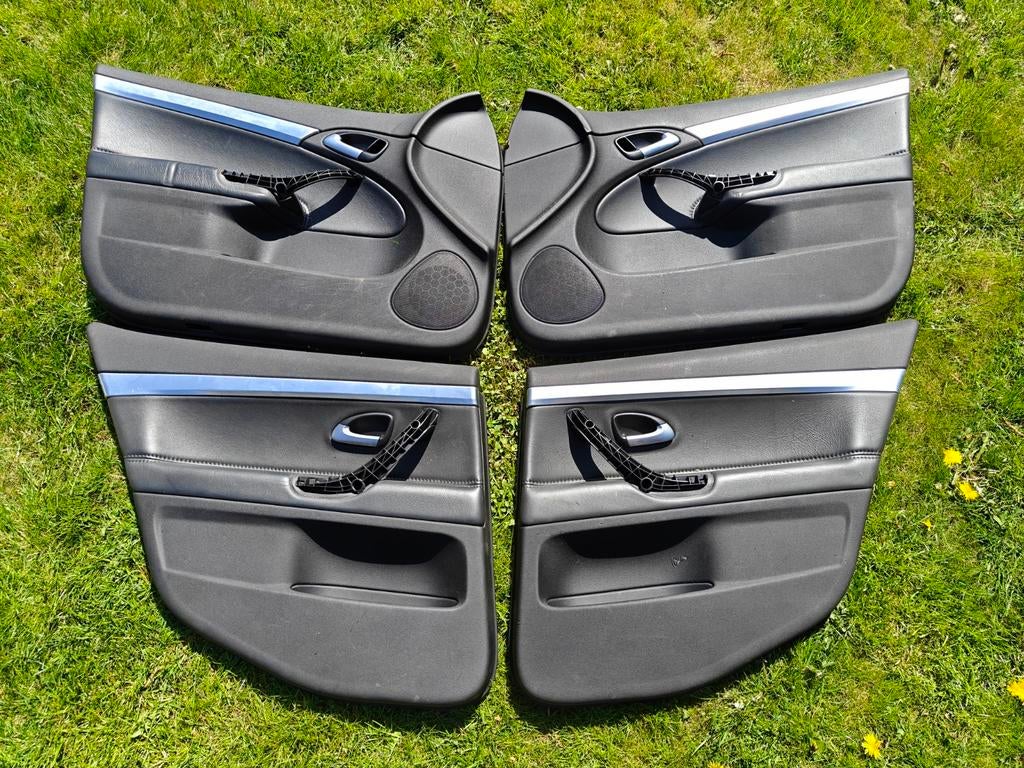 Saab 9-3 Premium Leder Deurpanelen, Auto-onderdelen, Interieur en Bekleding, Ophalen, Gebruikt, Saab