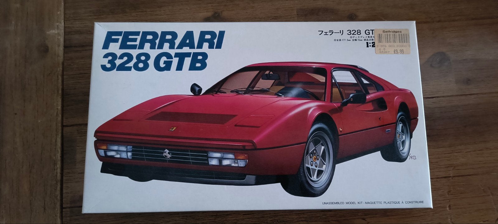 Ferrari 328 GTB modelbouwkit 1:24, Overige merken, Gebruikt, Auto, Groter dan 1:32