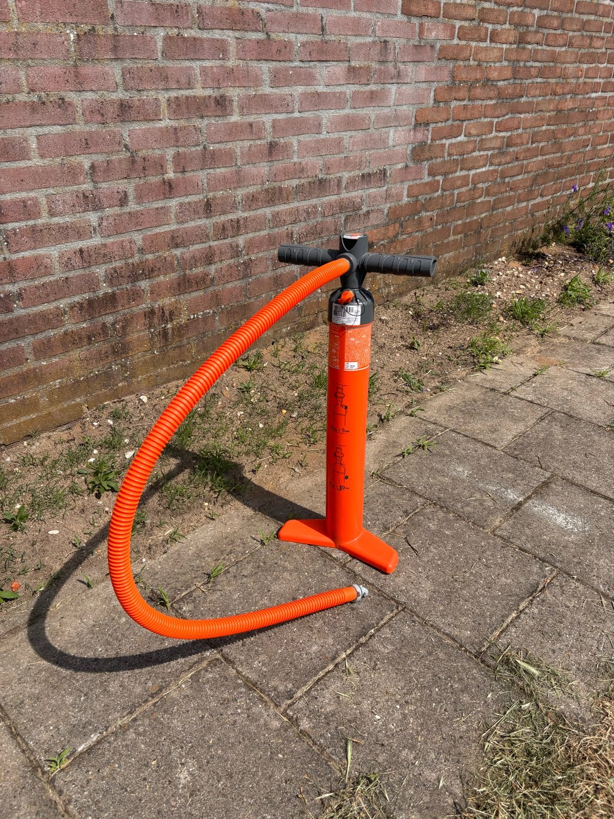 ITIWIT Handpomp voor SUP en Kajak - Max 21 PSI, Ophalen, Zo goed als nieuw