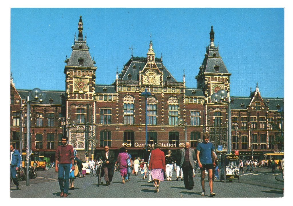 972630	Amsterdam	80+ Centraal Station	Onbeschreven, Ophalen of Verzenden, 1980 tot heden, Ongelopen, Noord-Holland