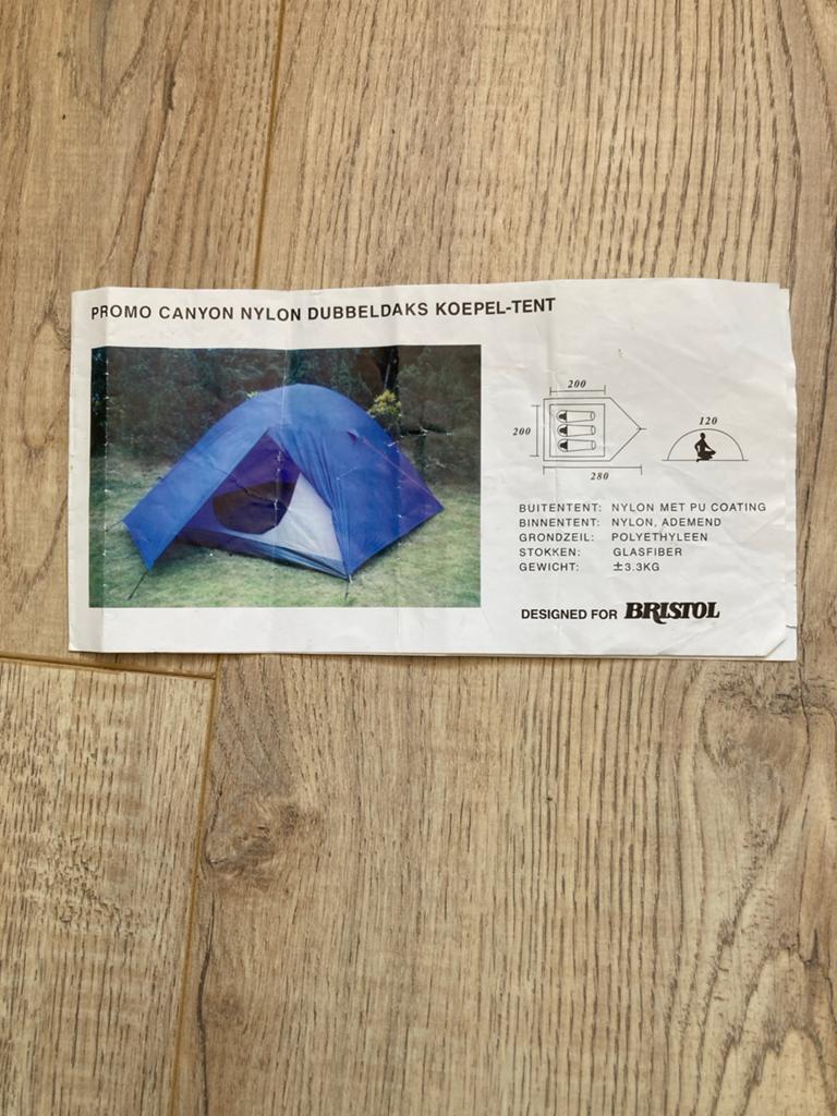 Promo Canyon Nylon Koepeltent - Lichtgewicht & Compact, Ophalen, Zo goed als nieuw