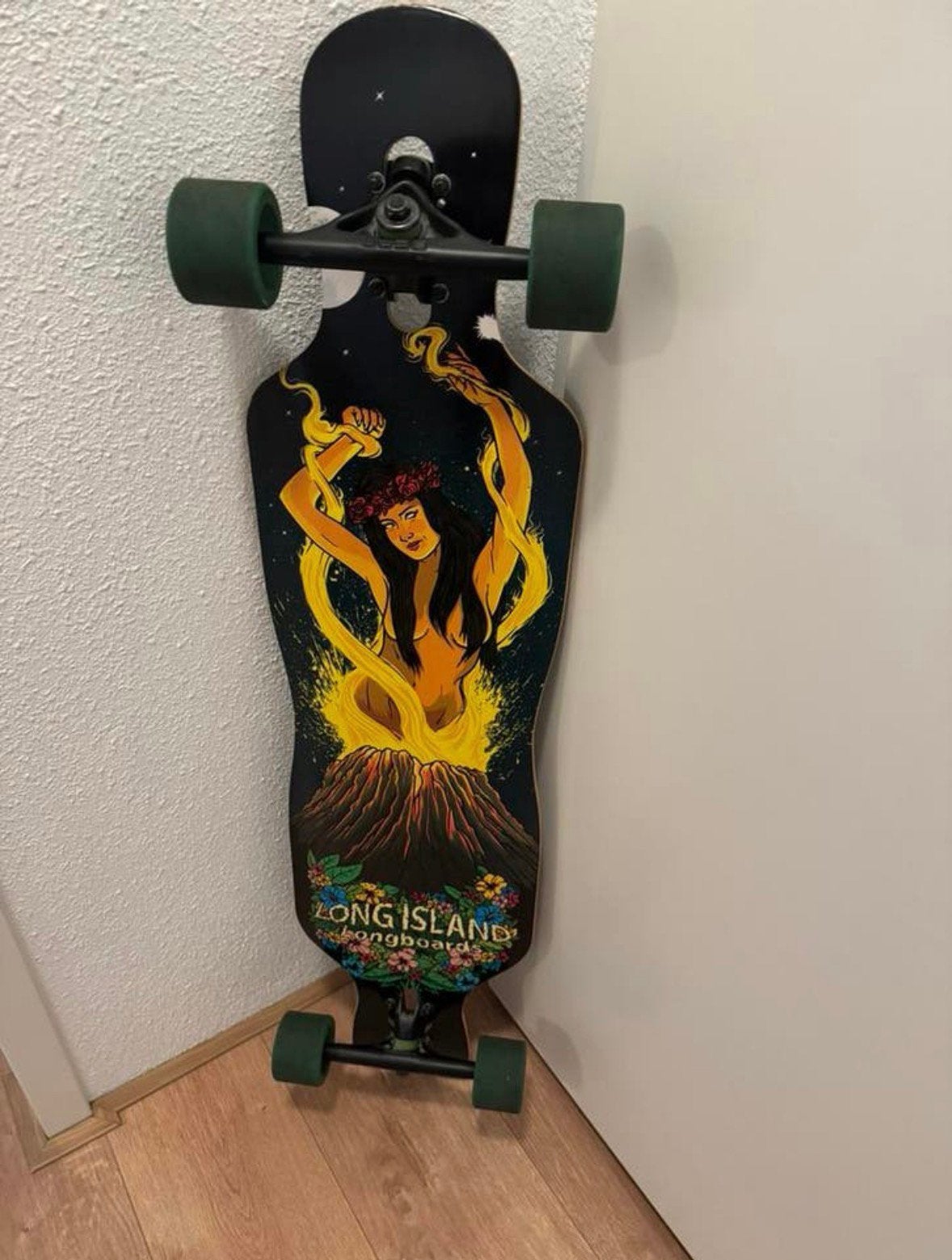 Long Island Longboard (amper gebruikt), Ophalen of Verzenden, Zo goed als nieuw, Longboard