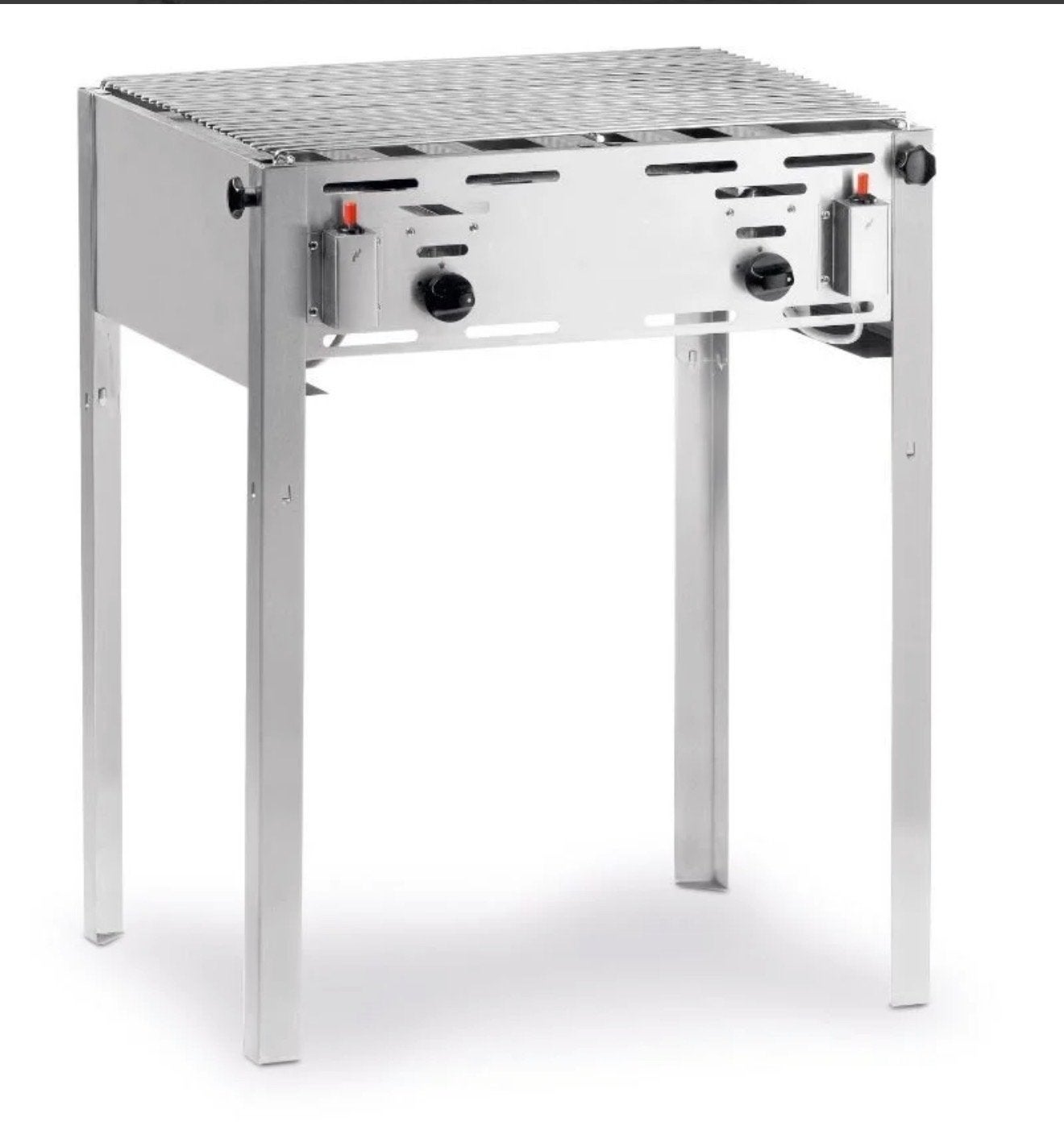 Professionele Hendi RVS Gasbarbecue -, Tuin en Terras, Gasbarbecues, Ophalen, Zo goed als nieuw