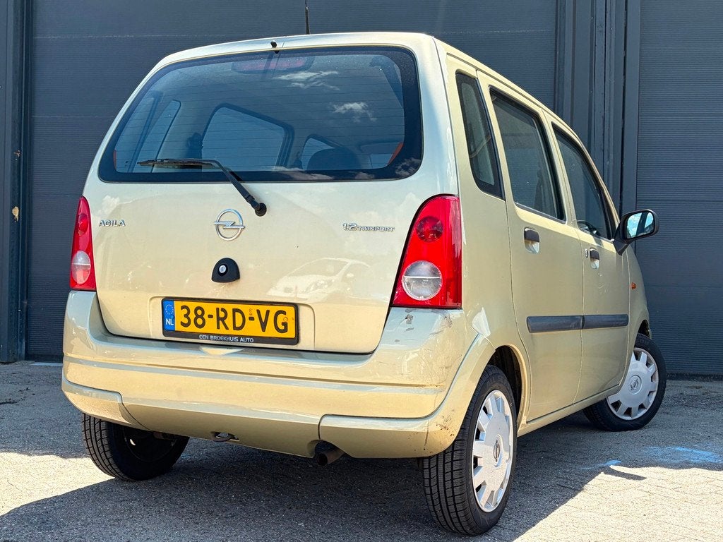 Opel Agila 1.2 | 16V | 5 Deurs | 2005 | NAP |, Voorwielaandrijving, 4 cilinders, 1229 cc, Handgeschakeld