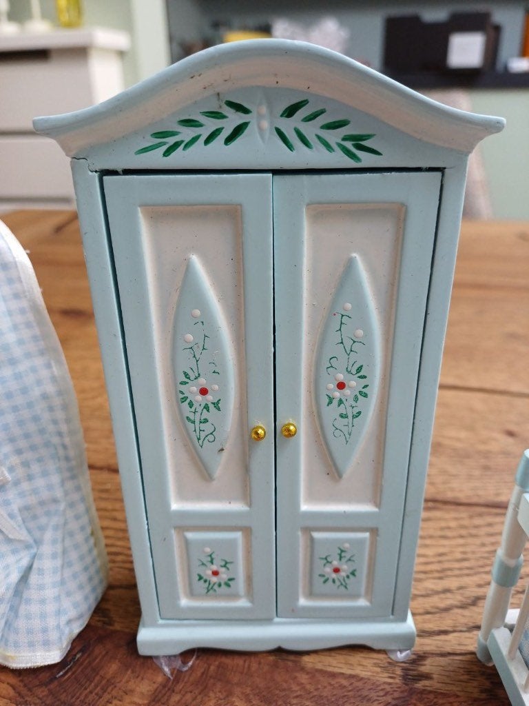 Poppenhuismeubels babykamer 1:12, Poppenhuis, -, -, Ophalen of Verzenden