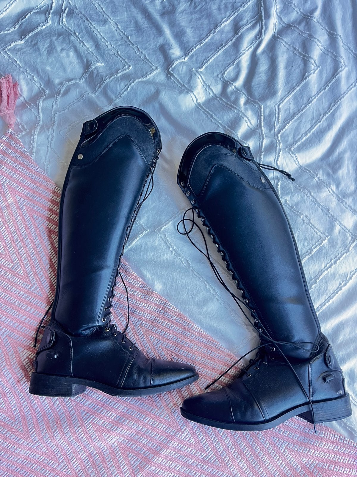 Hkm rijlaarzen, Ophalen of Verzenden, Gebruikt, Dressuur, Schoeisel