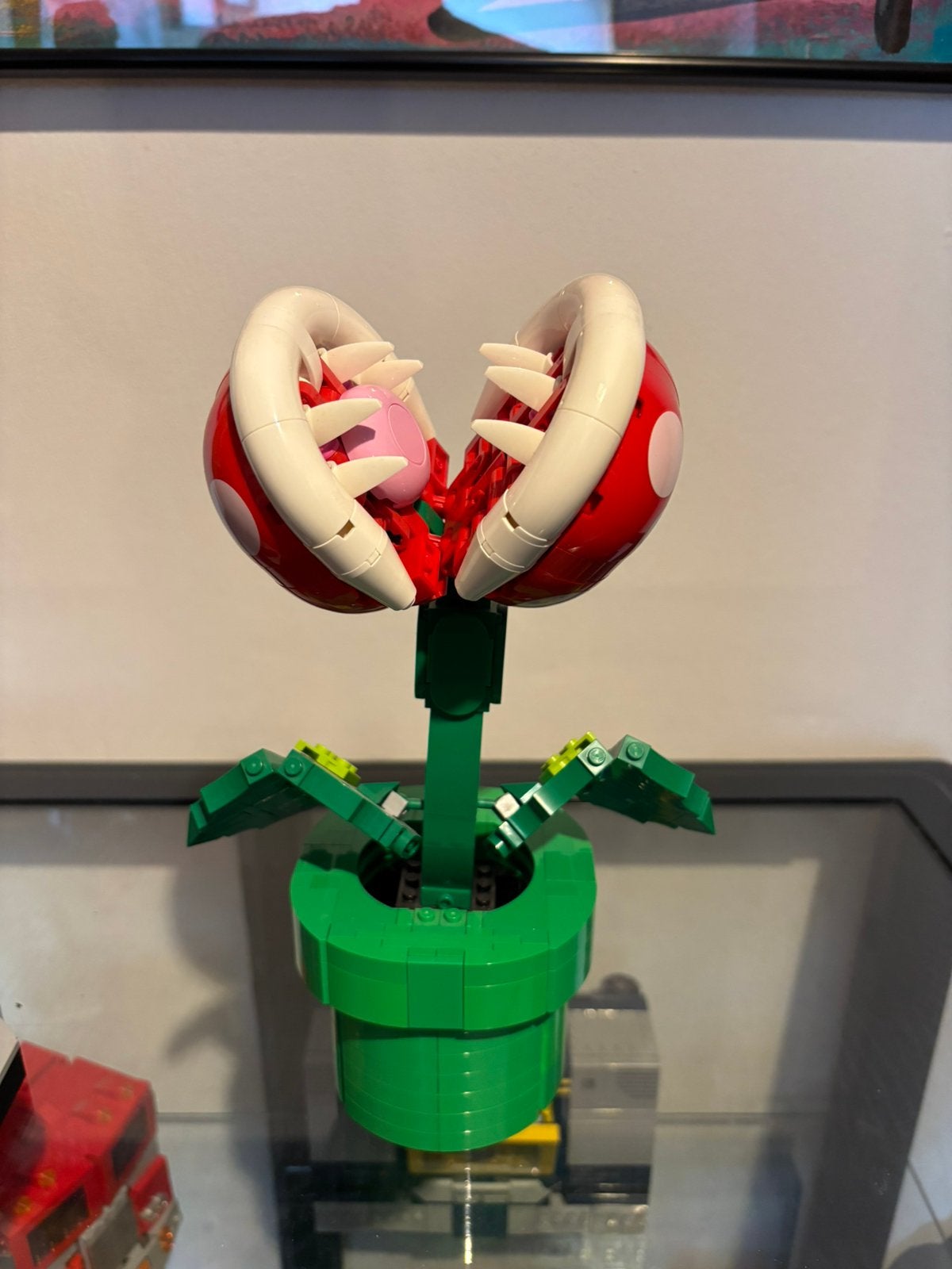 Lego Mario plant, Overige thema's, Lego, Ophalen of Verzenden, Zo goed als nieuw