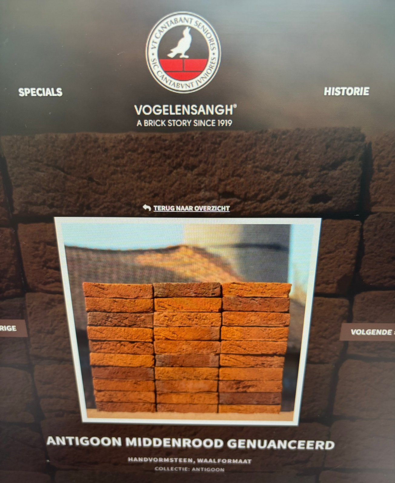 Gevelstenen Vogelensangh Wf Hb, Seizoenskaart, Eén persoon
