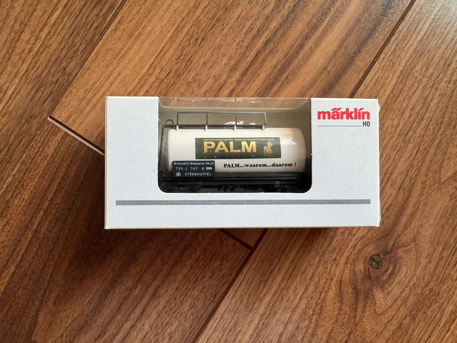 🚂 Marklin 4441.804 Palm DOBBEL van NMBS, Wisselstroom, Wagon, Ophalen of Verzenden, Zo goed als nieuw
