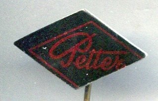 PETTER stationaire motoren blik misdruk speldje ( L_103), Verzamelen, Ophalen of Verzenden, Zo goed als nieuw, Transport
