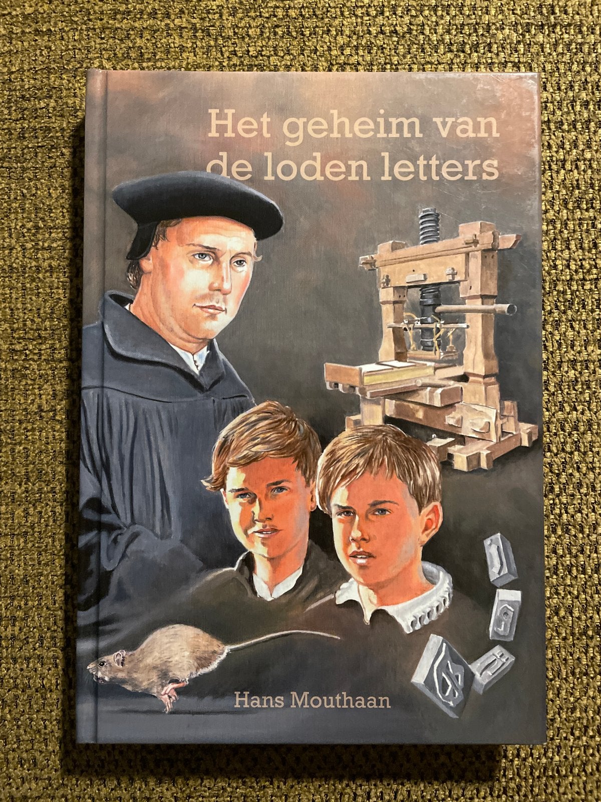 Hans Mouthaan - Het geheim van de loden letters, Ophalen of Verzenden, Zo goed als nieuw, Hans Mouthaan