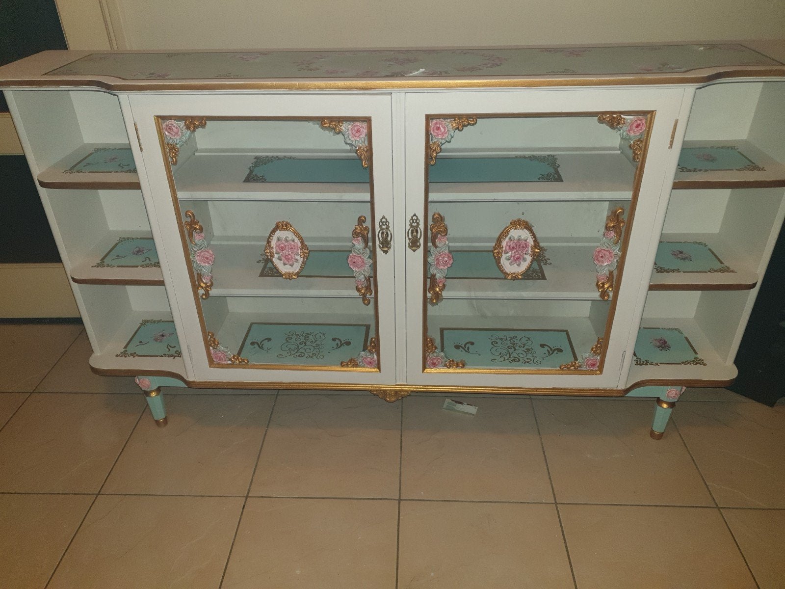 Brocant dressoir, Huis en Inrichting, Ophalen, Gebruikt, 25 tot 50 cm, 100 tot 150 cm