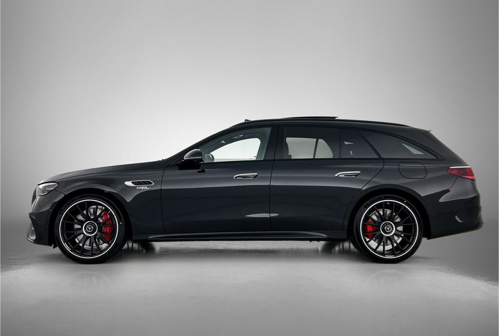 Mercedes-Benz E-Klasse Estate AMG 53 4MATIC+ Night Edition |, Auto's, Mercedes-Benz, Automaat, Zwart, Zwart, 6 cilinders