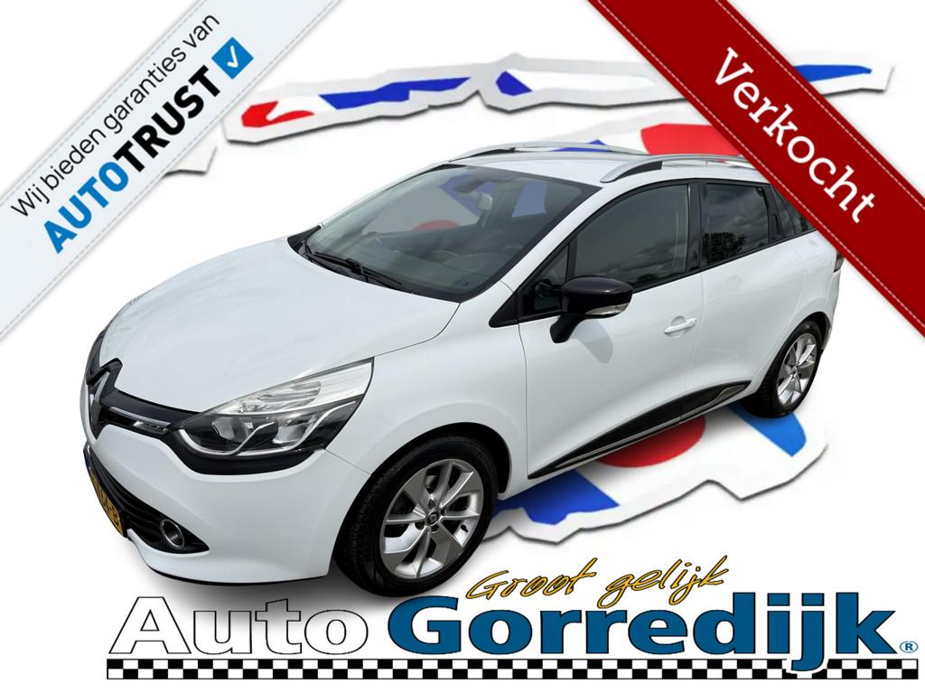 Renault Clio Estate 1.2 Dynamique AUTOMAAT NAVI,CRUISE,PDC, Stof, Gebruikt, 4 cilinders, Met garantie (alle)