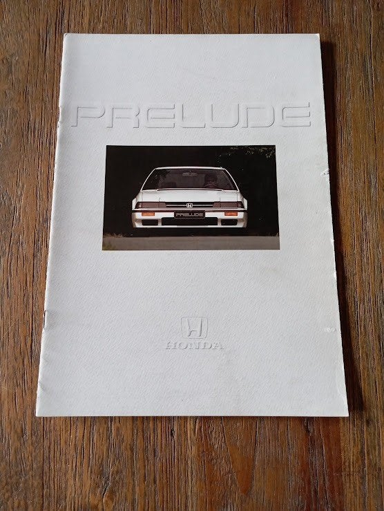 Honda Prelude 16 pag., Verzenden, Zo goed als nieuw, Honda