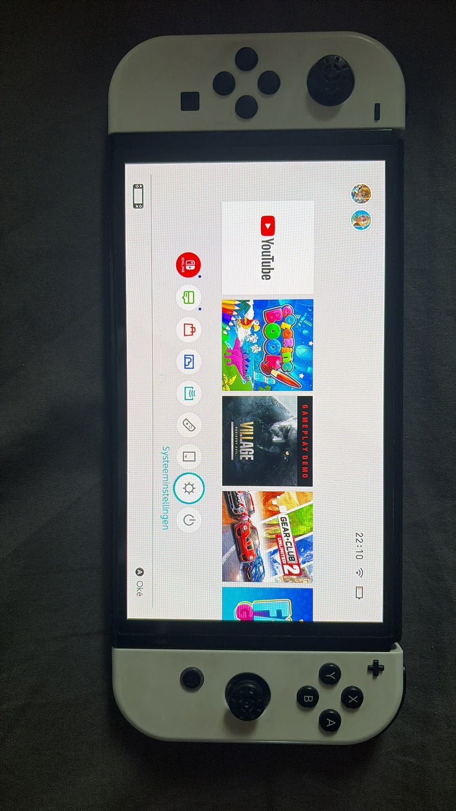 Nintendo switch zwart wit, Spelcomputers en Games, Ophalen of Verzenden, Zo goed als nieuw, Met 2 controllers, Switch Original