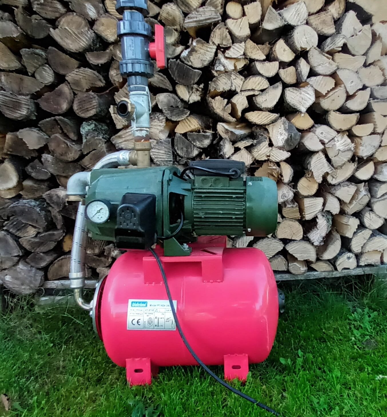 Waterland Hydrofoorpomp SP JET 80M/24L - 24 liter, Tuin en Terras, Ophalen, Zo goed als nieuw, Elektrisch, Hydrofoorpomp