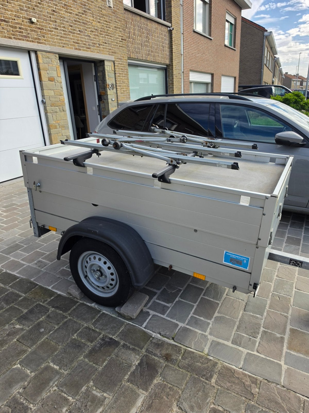 Bagagewagen 201 x 101 x 48 cm, Auto diversen, Aanhangers en Bagagewagens, Ophalen, Zo goed als nieuw