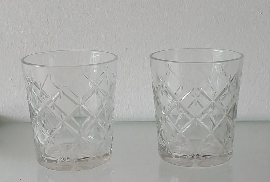 Whiskey glazen set Ernesto glas, volgnr 71, Verzamelen, Glas en Borrelglaasjes, Ophalen of Verzenden, Zo goed als nieuw, Overige typen