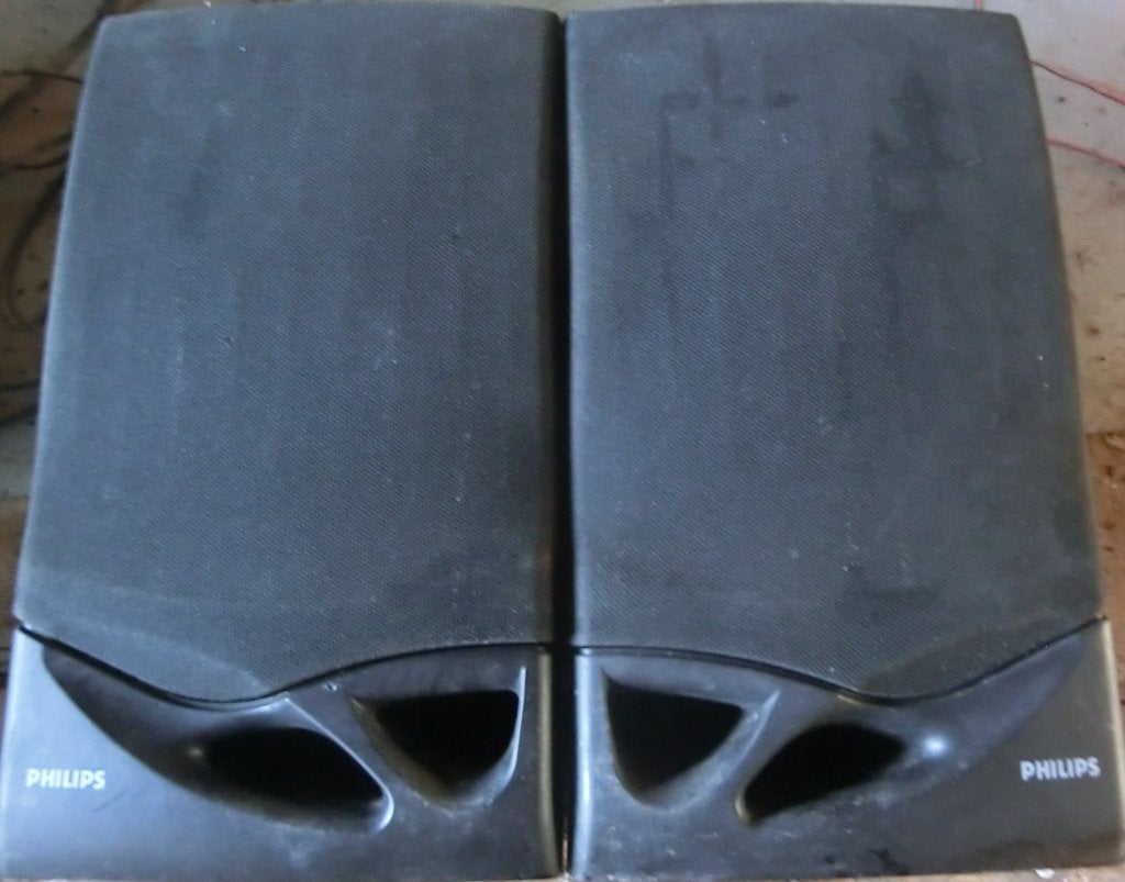 2 Philips FB 46/20 speakers, Audio, Tv en Foto, Philips, Gebruikt, Speakerset, Ophalen of Verzenden