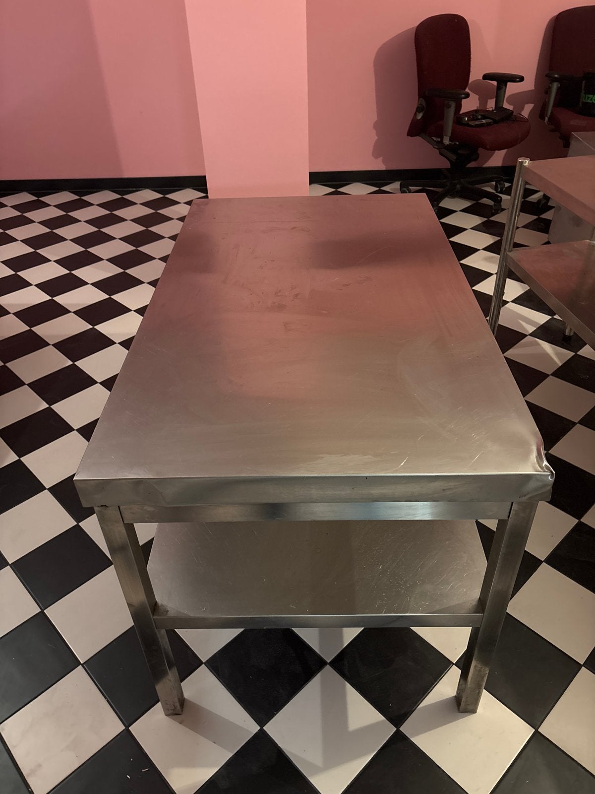 RVS Werktafel 120x70x70 cm - Horeca Keuken, Ophalen, Gebruikt