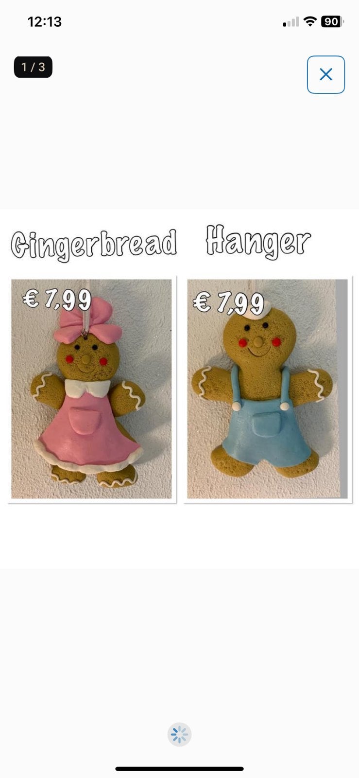 Gingerbread hanger, Ophalen of Verzenden, Nieuw