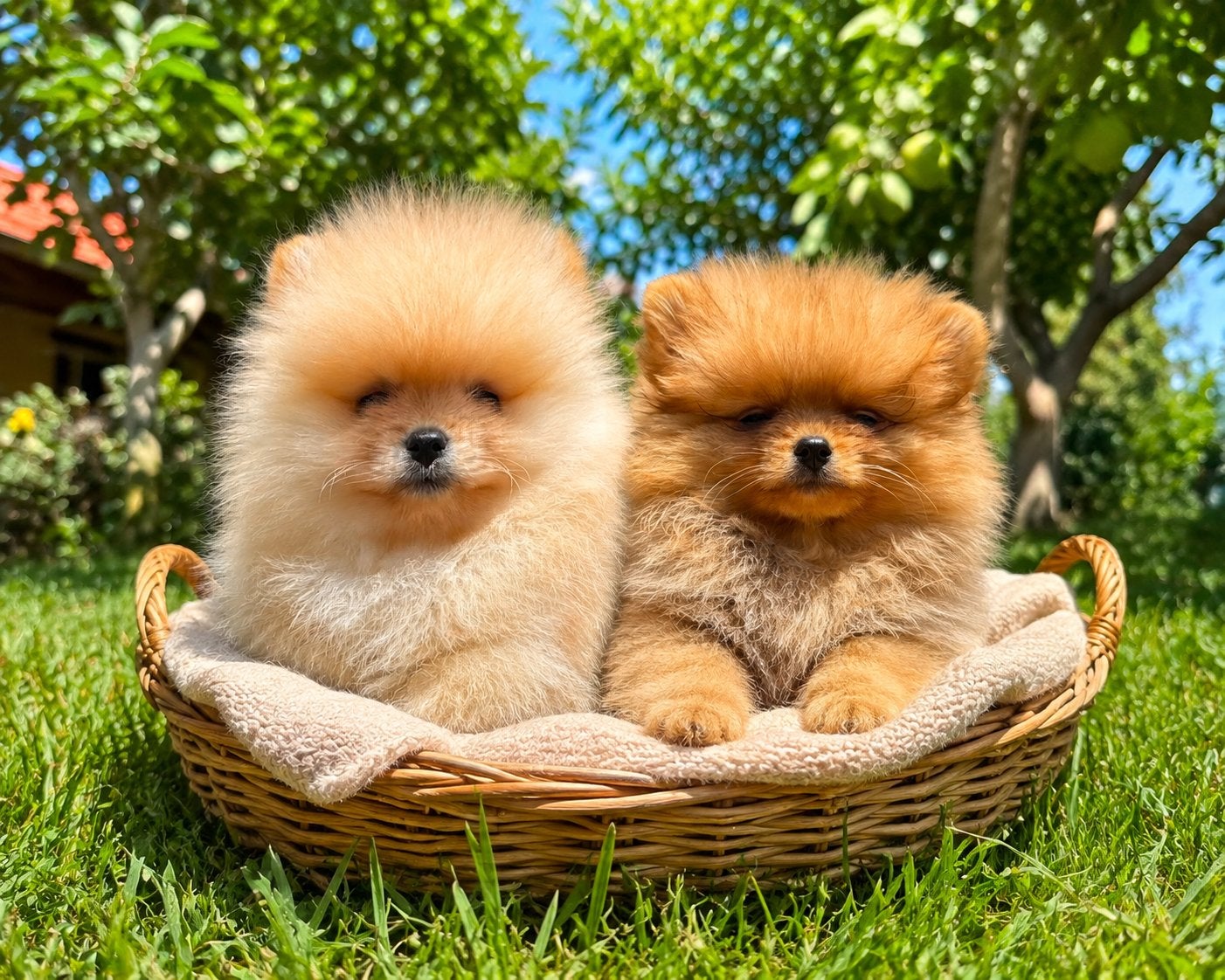 Pomeriaan pupjes mini, Keeshond, 8 tot 15 weken, Parvo, Meerdere
