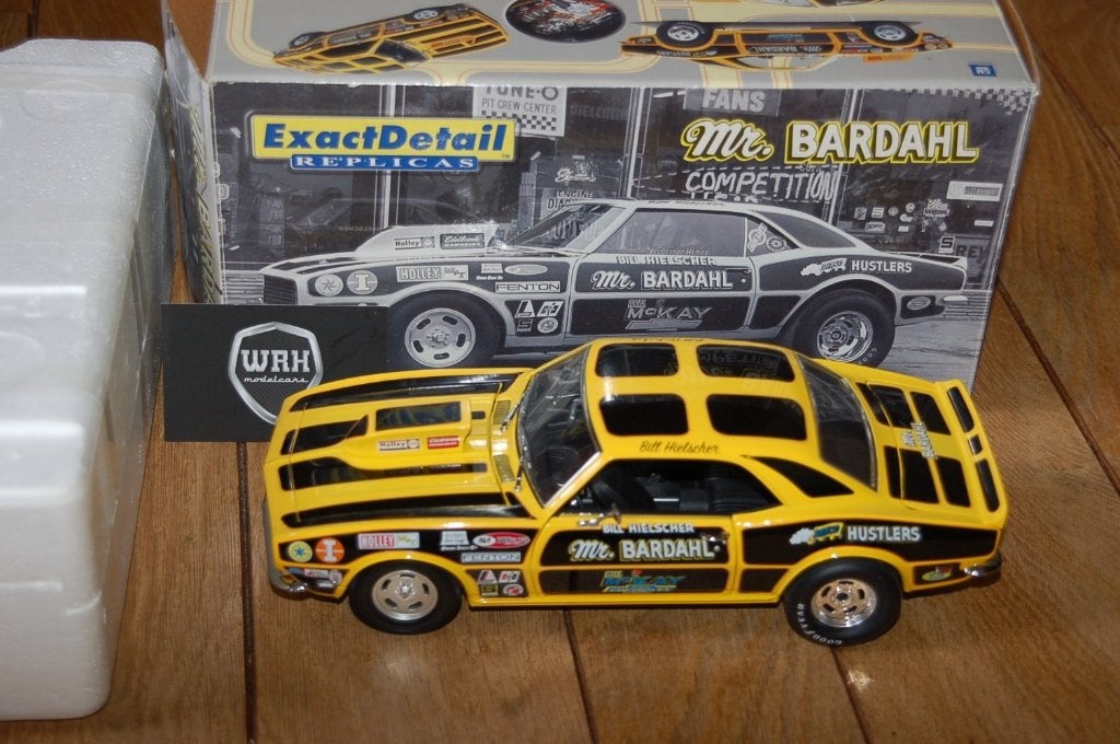 1:18 CHEVROLET CAMARO MR BARDAHL Exact detail WRH, Verzenden, Zo goed als nieuw, Auto, Overige merken
