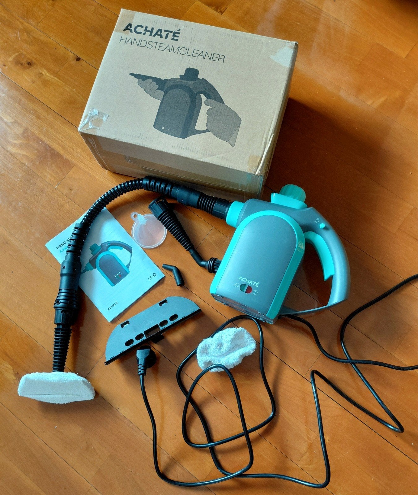 Achaté hand stoom cleaner/ steam cleaner stoomreiniger, Ophalen of Verzenden, Overige typen