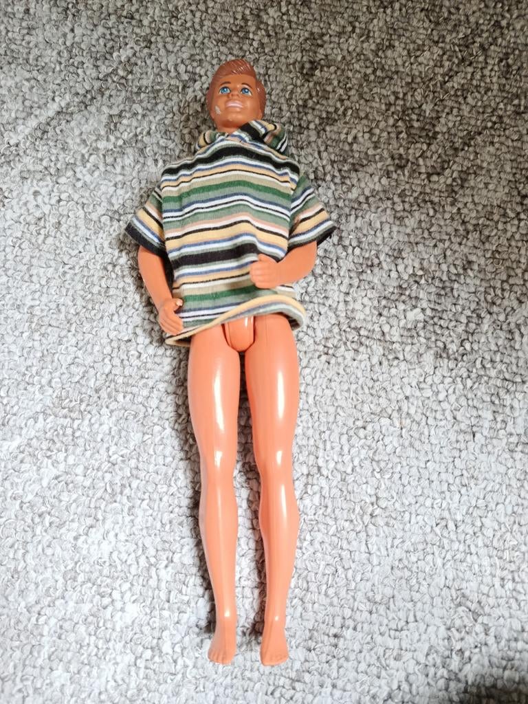 Ken Barbie pop poppen vintage, Ophalen of Verzenden, Gebruikt, Pop