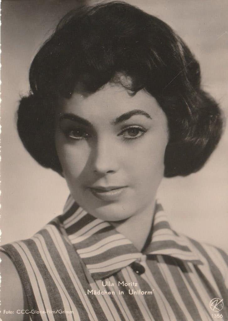 Oude Kaart Ulla Moritz, Verzenden, 1940 tot 1960, Ongelopen, Sterren en Beroemdheden