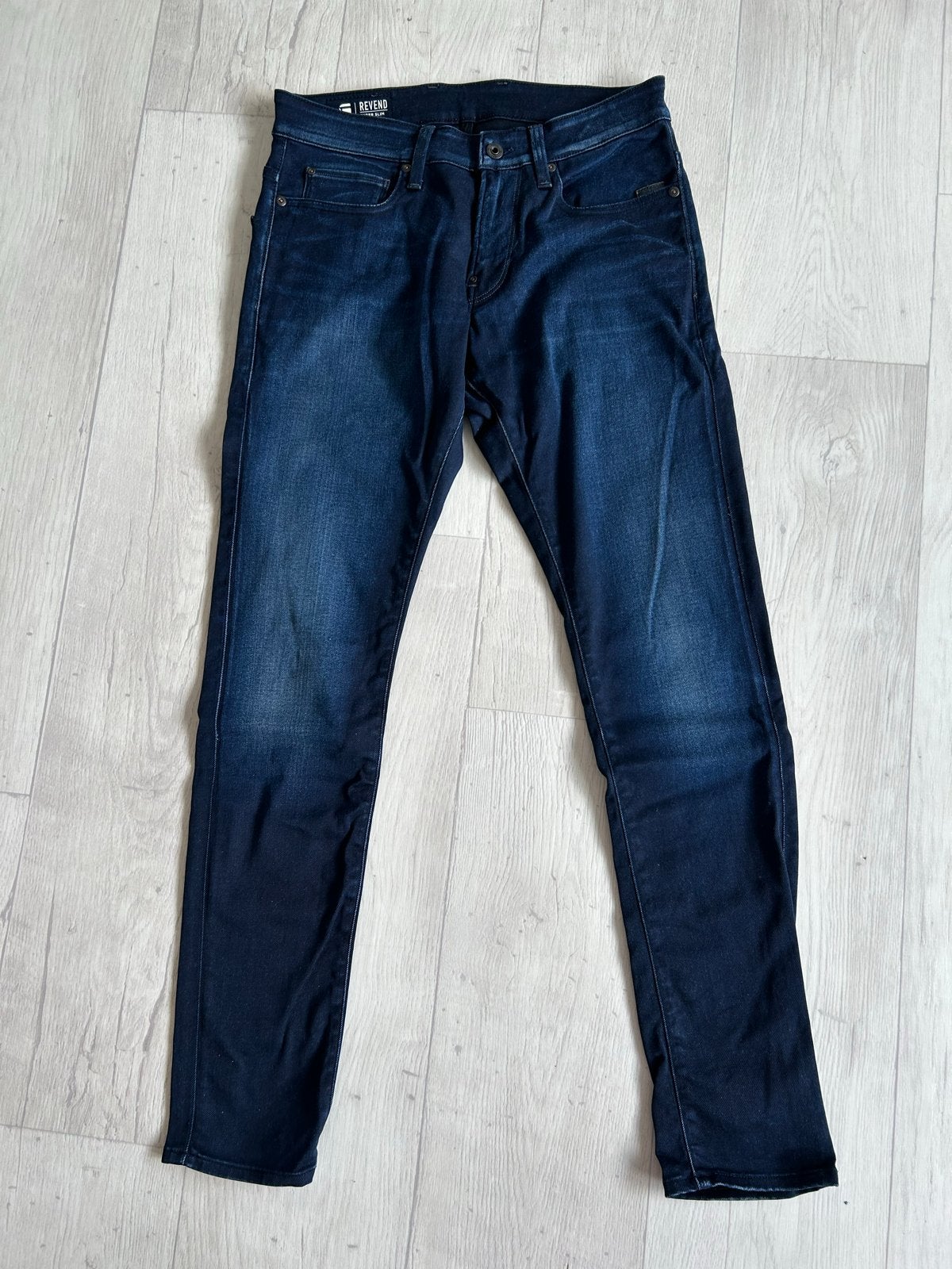 G-Star RAW Revend Super Slim Jeans, Ophalen of Verzenden, Zo goed als nieuw, Blauw, W32 (confectie 46) of kleiner