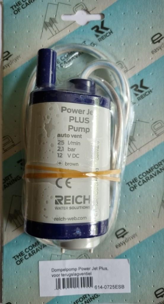 Reich Dompelpomp PowerJet 12V-25L, Ophalen of Verzenden, Nieuw